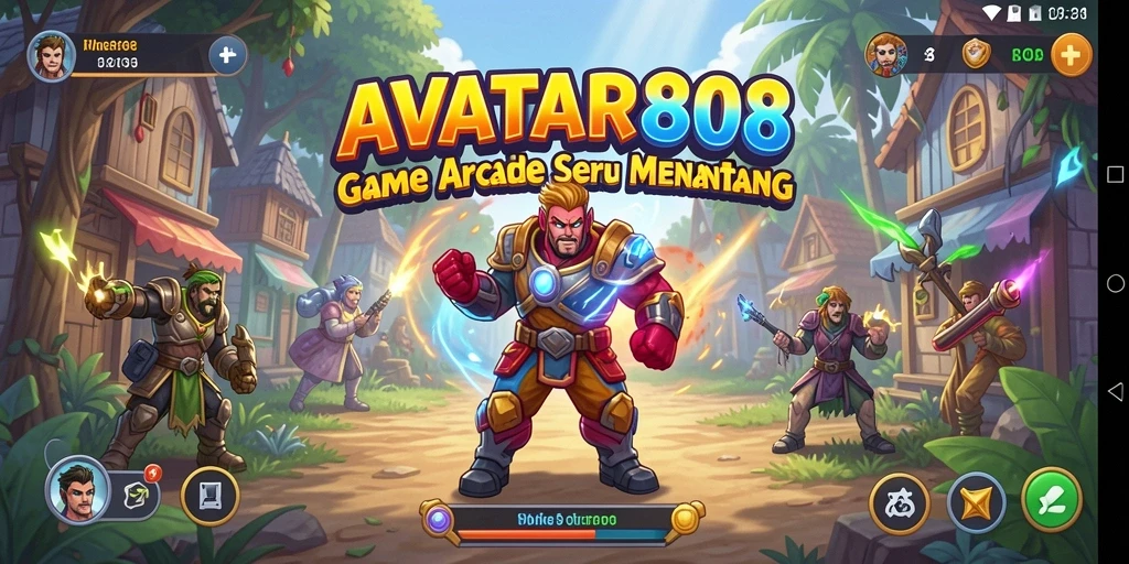 Tampilan menarik dari gameplay seru AVATAR808 yang menghibur.