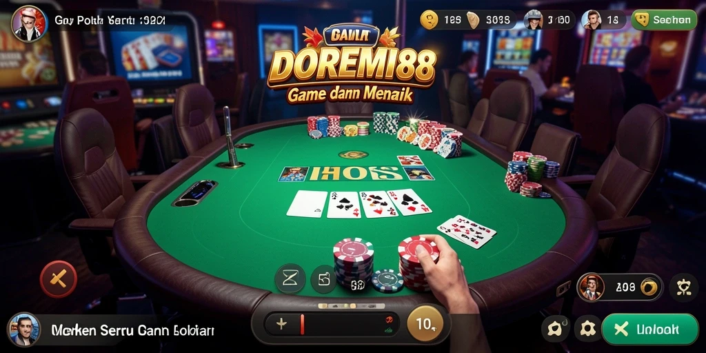 Tampilan gameplay DOREMI88 yang menarik dan interaktif