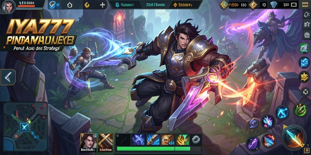 Tampilan gameplay seru IYA777 dengan pertempuran yang menegangkan.