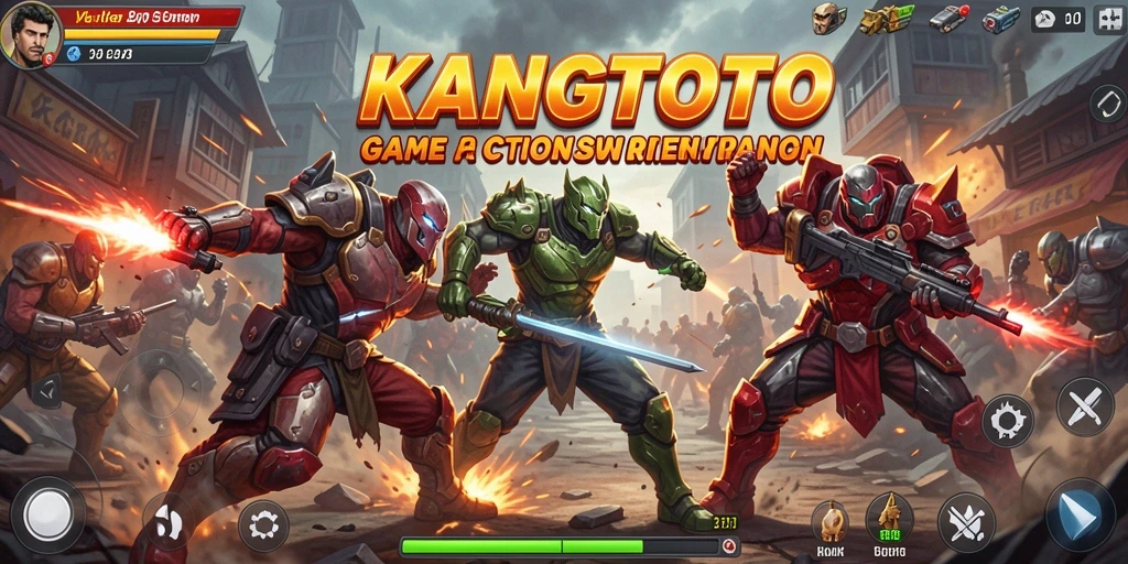 Tangkapan layar KANGTOTO menampilkan aksi bertarung yang mendebarkan.