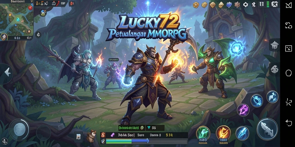 Tampilan gameplay <strong>LUCKY72</strong> yang seru dan penuh aksi.