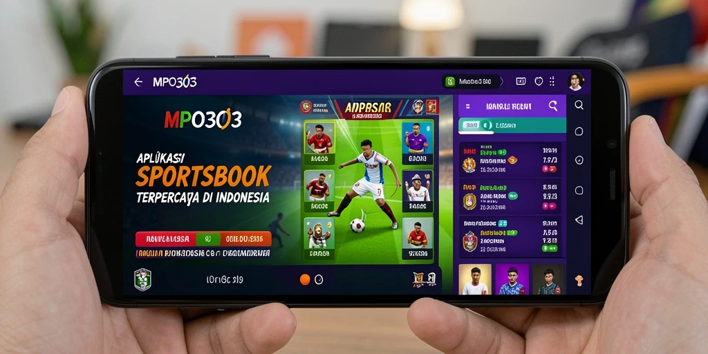 Tampilan gameplay Sportsbook yang menarik dan interaktif.