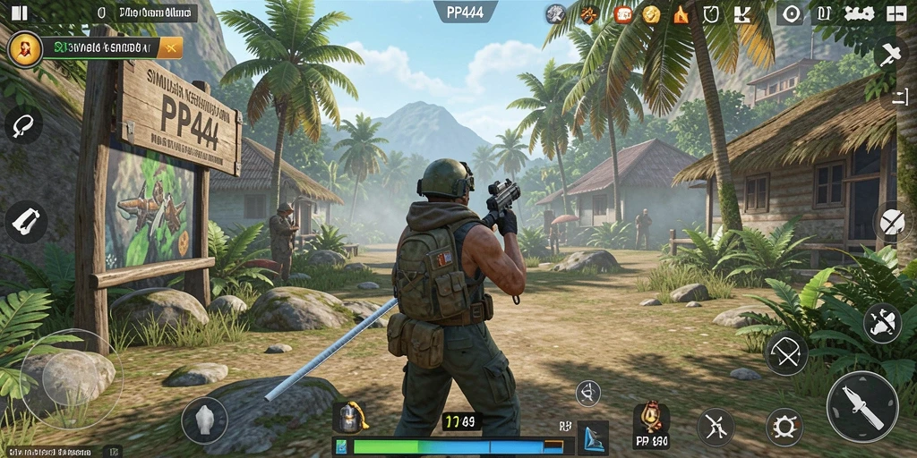 Gameplay PP444 yang menakjubkan dan interaktif.