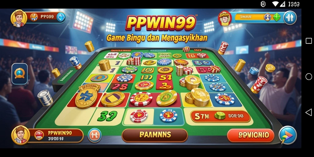 Screenshot gameplay PPWIN99 yang menunjukkan keseruan bermain Bingo.