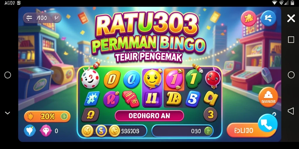 Screenshot gameplay Bingo menunjukkan keseruan saat bermain di RATU303.