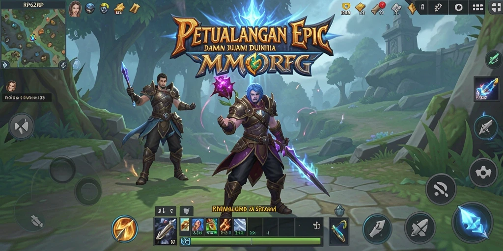 Tangkapan layar gameplay RP62RP yang menarik dengan petualangan seru.